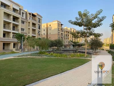 Apartment (3 rooms) for sale in Prime location, minutes from the Fifth Settlement, at half the price, in Sarai Compound, at half the price, and you ca