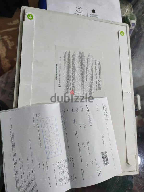 MacBook Air M3 Ram 16 Hard 500 Open Box 11