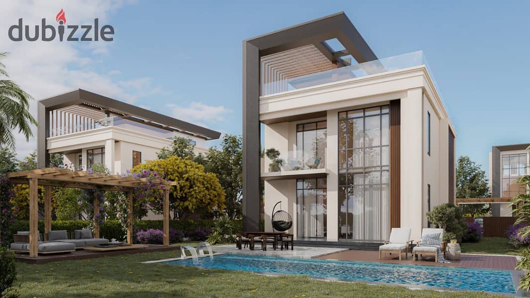 I own a stand-alone villa in a compound in Sheikh Zayed in front of Beverly Hills, at the first offer price over 9 years without interest. 4