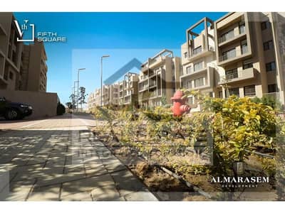 Ready to move | Ultra super deluxe garden apartment ready to move for sale in Fifth Square - AlMarasem