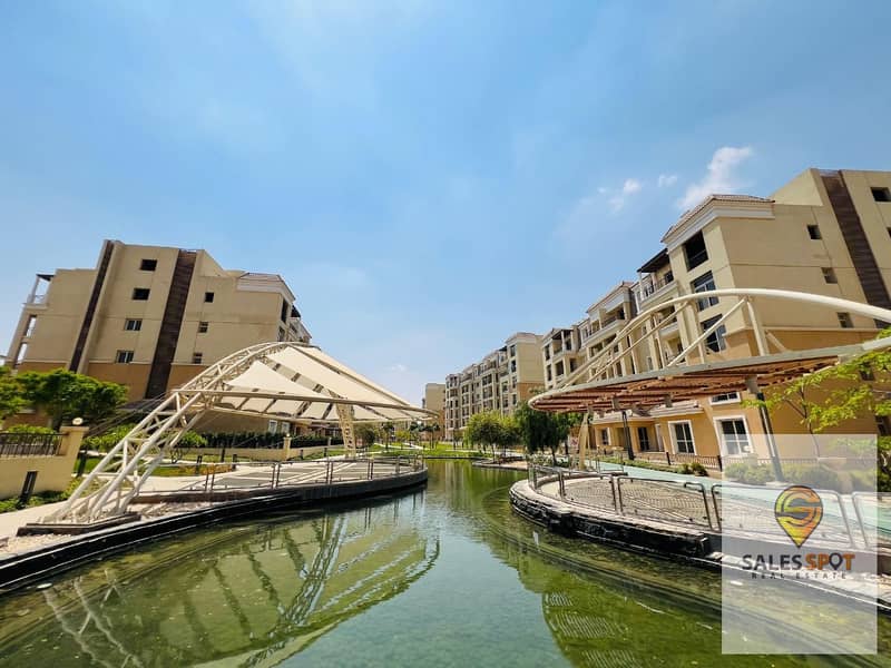 On Suez Road, own a 158-meter apartment with a private garden Prime location for sale next to Madinaty and minutes from the Fifth Settlement at the lo 10