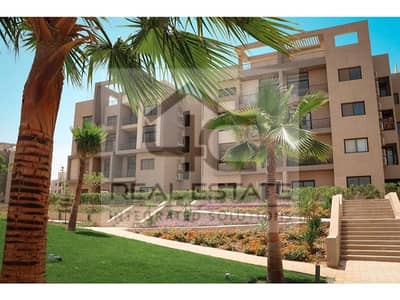 Apartment with Garden View Landscape ready to move for sale in Fifth Square Compound - Al Marasem