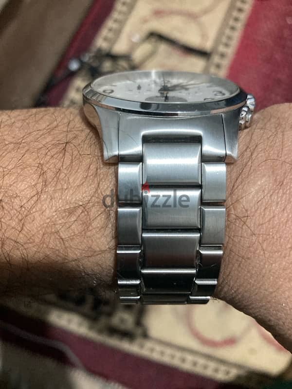 tissot watch original  ساعة تيسوت اصلية بحالة فوق الممتازة 3