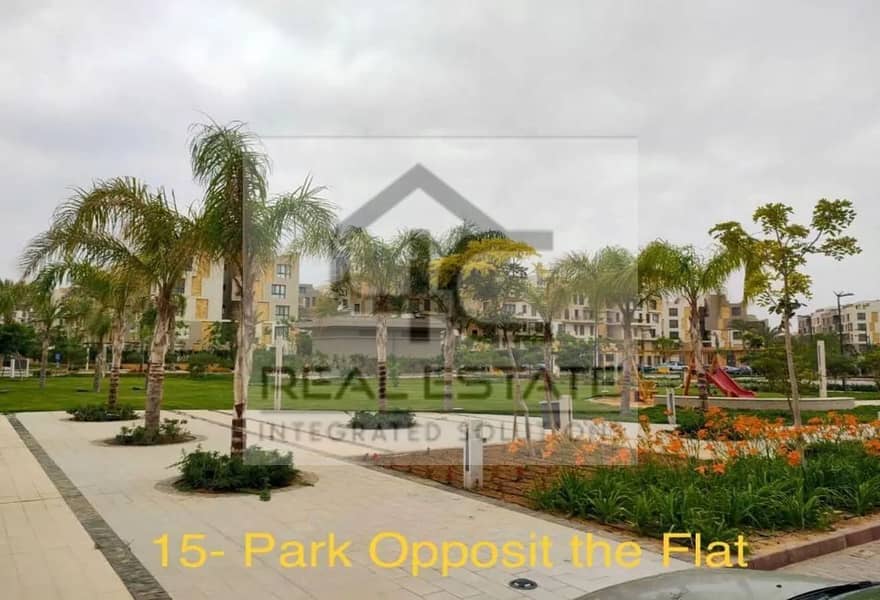 Fully finished apartment 182 for sale in Fifth square, delivery 2025 and completion in installments over 7 years - price includes maintenance and park 11