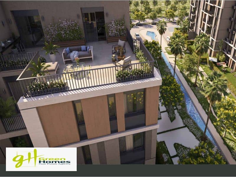 Apartment at Prime location with landscape view for sale in Swan lake, New Cairo 0