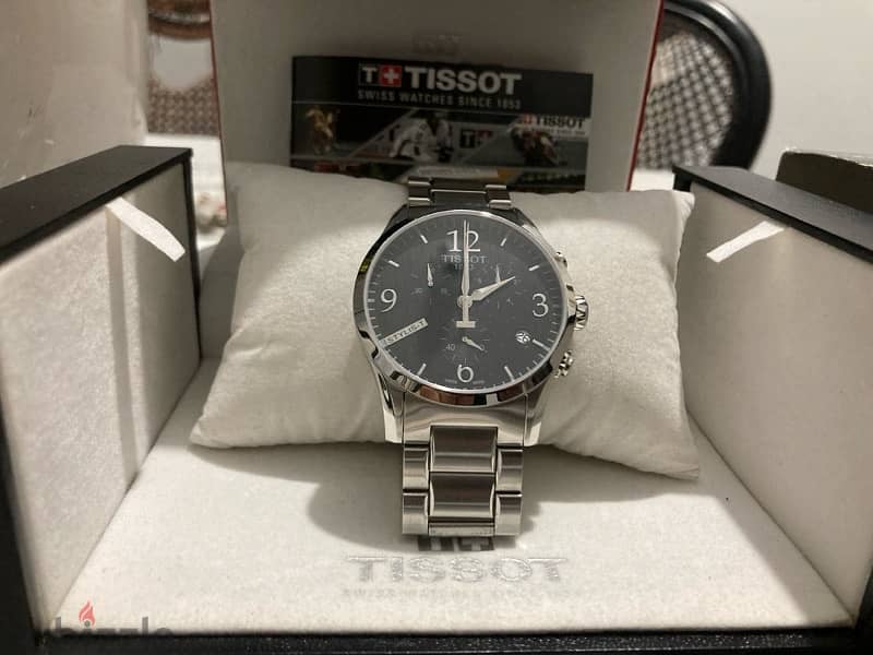 tissot watch originalجديدة لم تستخدم  ساعة تيسوت اصلية بجميع مشتملاتها 6