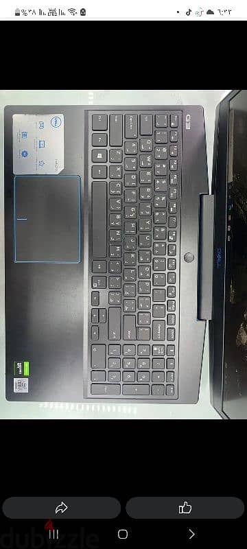 Dell G3 nivdia gtx 1660 ti 6gi(core i7 10gen جيل عاشر) فئة H 4