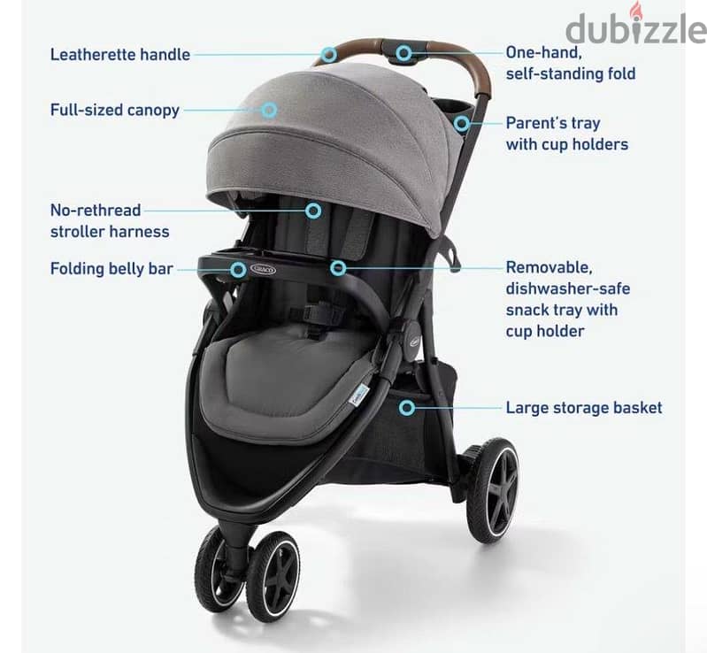 اقرا الاعلان الاول GRACO lX STROLLER 8