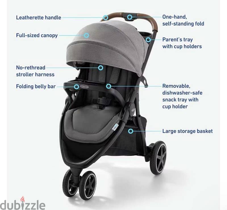 اقرا الاعلان الاول GRACO lX STROLLER 12