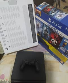 جهاز بلايستيش كسر زيرو استعمل شهر ps4 0