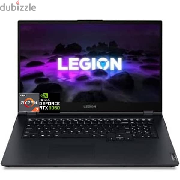 Gaming laptop Lenovo Legion 5 17.3 inch Nvidia RTX 3060 Ryzen 7 5800H 1