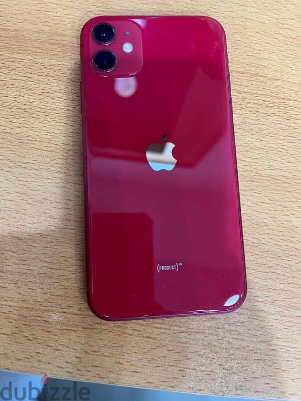 iPhone 11 Red 64 G Battery 75% 0