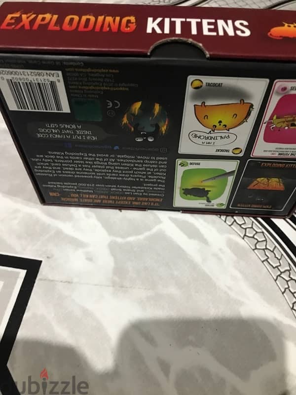 للبيع لعبة Exploding Kittens جديدة وارد امريكا 3