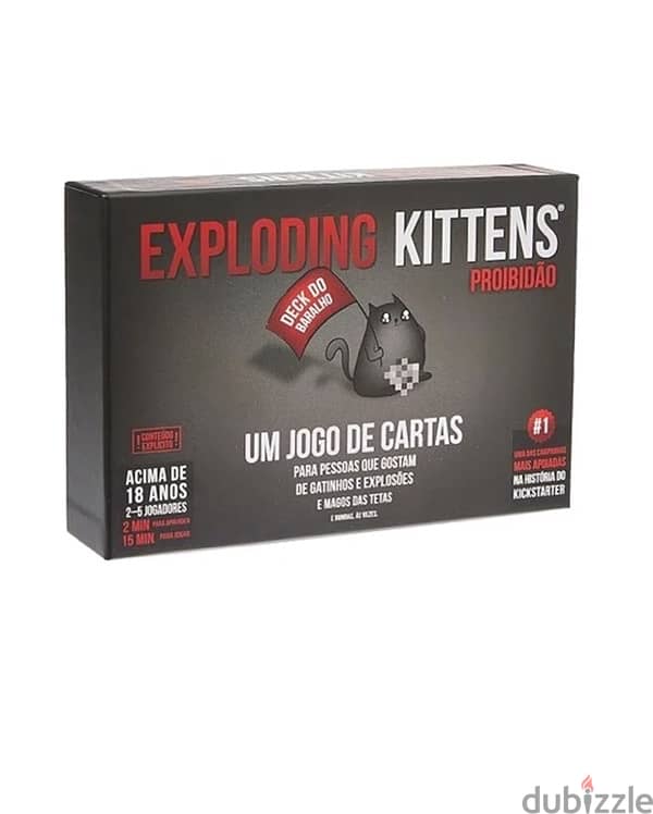 للبيع لعبة Exploding Kittens جديدة وارد امريكا 4