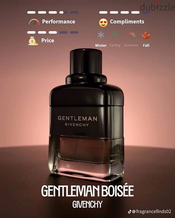 عطر جنتل مان جفنشي ( للرجال ) 100 مللي 1