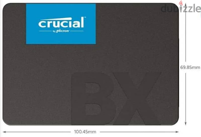 Hard Desk Crucial BX500 SSD 500 Giga - Sata for Laptop and PC 2