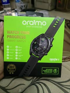 ساعة Oraimo tempo w2 استعمال ايام بحالة الجديدة 0