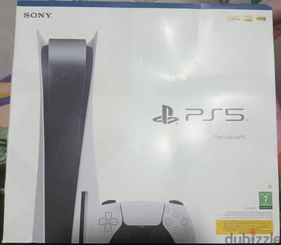 Sony Playstation 5 with two controllers