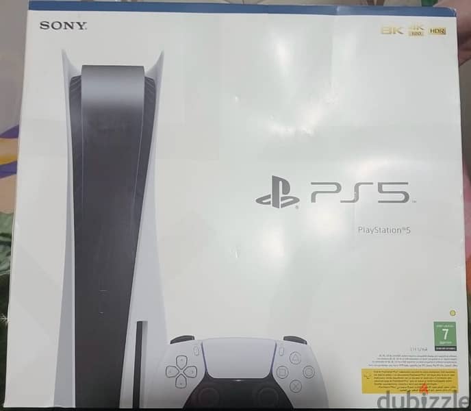 Sony Playstation 5 with two controllers 0