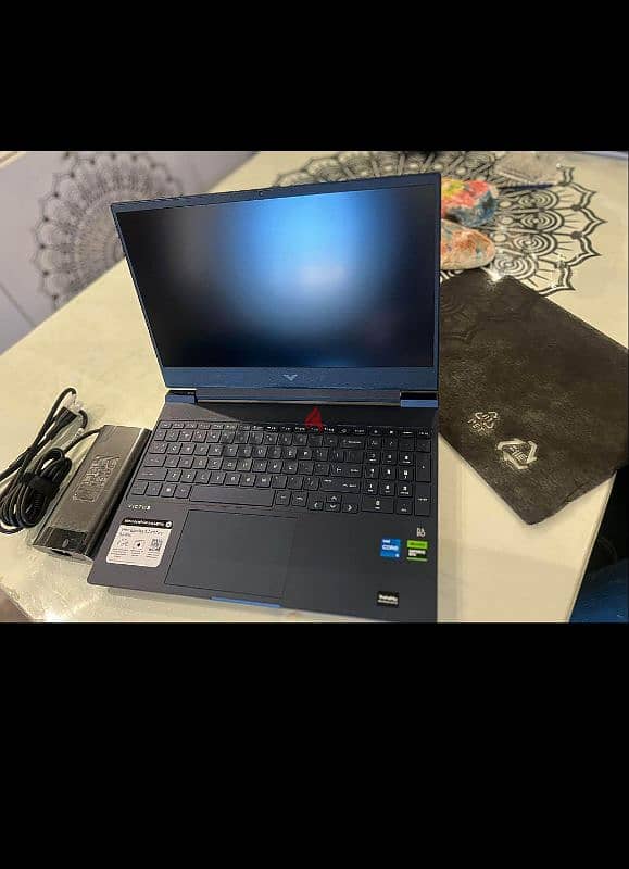 لابتوب جيمنج كسر زيرو استخدام خفيف جدا  hp victus g13الجيل   RTX 6جيجا 1