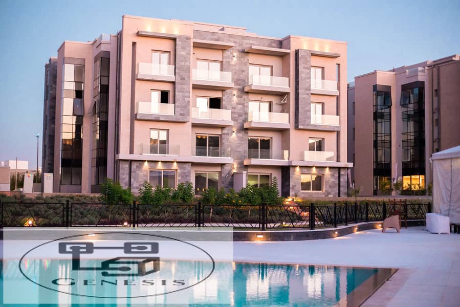 Apartment 161m in Golden Square For sale in Galleria Moon Valley New Cairo 3