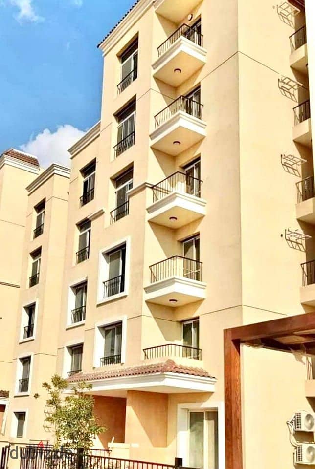 Apartment in Garden for sale with a down payment of one million pounds   Saray Compound in the Fifth Settlement   A residential compound ready for ins 5