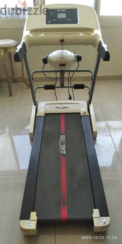 مشاية كهربائية White sprint treadmill 120 kg YG 6699/4 1