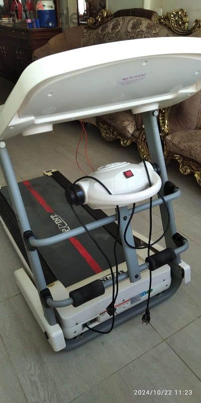 مشاية كهربائية White sprint treadmill 120 kg YG 6699/4 2