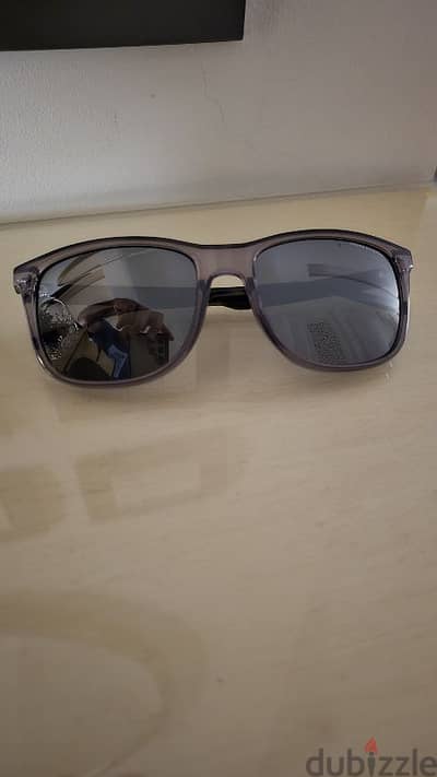 Armani Exchange Sunglasses (Grey×Black×Mirror Lens)