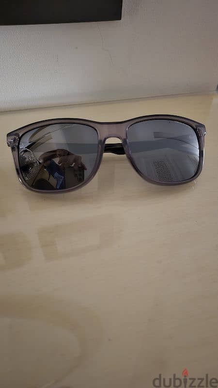 Armani Exchange Sunglasses (Grey×Black×Mirror Lens) 0