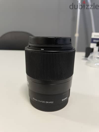 As New Sigma 30mm F1.4 Lens for Sony (Only Used Once)