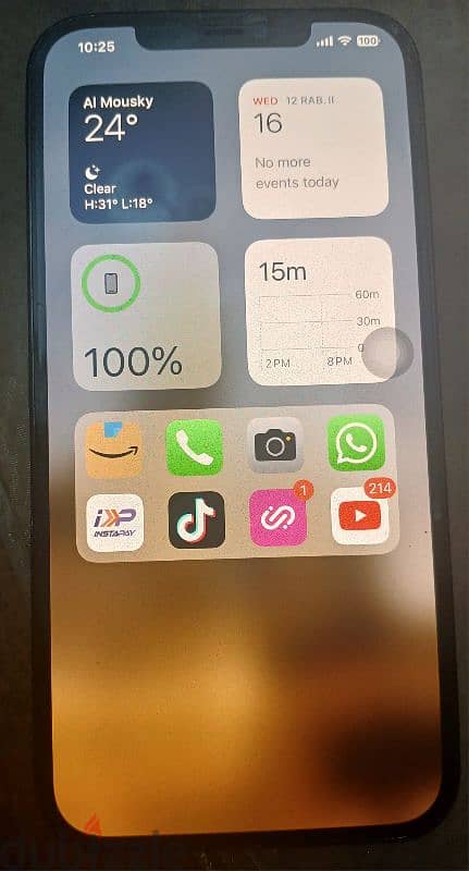 Iphone 12 pro max حالة ممتازة 5