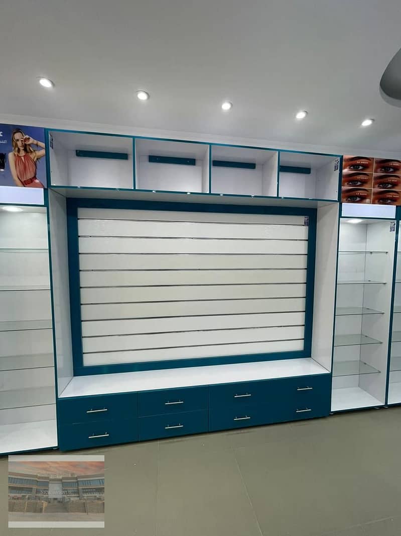 Fully Finished Pharmacy for Rent at Mokattam 4