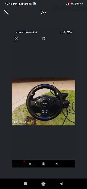 steering wheel used for 2 months