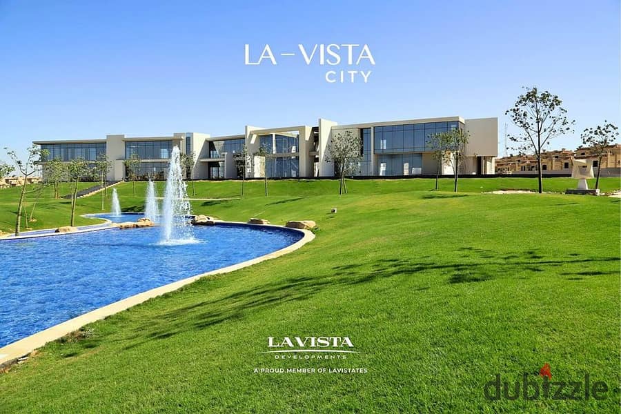 villa 240m ready to move 5 years installments at lavista city new cairo 2