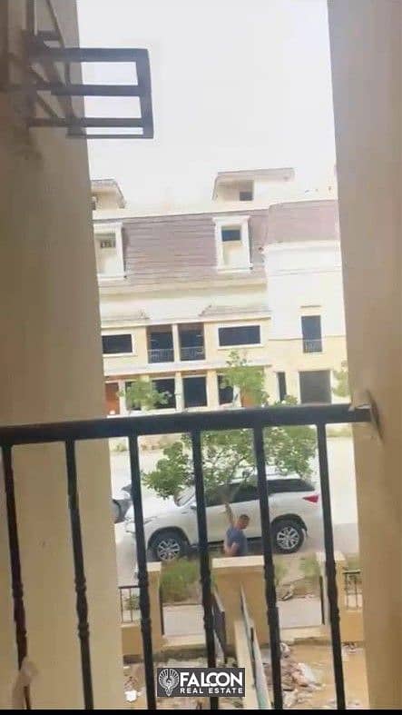 Apartment for sale in Sarai New Cairo, next to Madinaty, 205 meters with a private garden of 187 meters, with a 42% discount for cash payments. 7