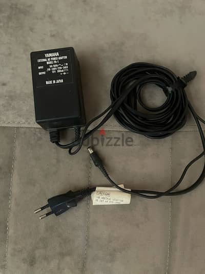 Yamaha adapter 12v 300mah made in japan ادابتر ١٢ فولت ياماها ياباني