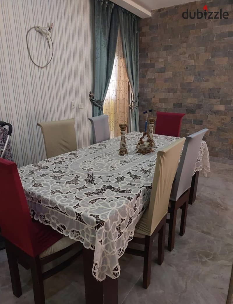 Furnished apartment for rent in Akoya Compound, Fifth Settlement 5 minutes from the American University, 5 minutes from Mivida, ESNK School and Royal 4