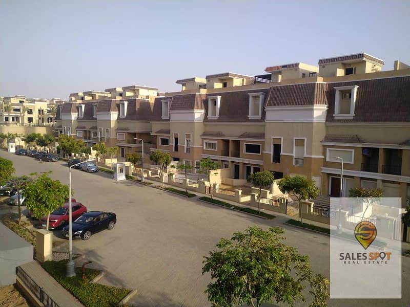 A 144 sqm apartment with a garden at half the price for sale in Sarai Compound, minutes from the Fifth Settlement 10