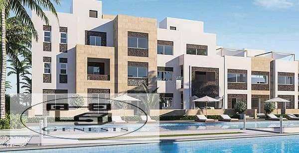 Own a ready-to-move-in chalet in the heart of El Gouna, Mangroovy Resort, 111 m, in installments 1