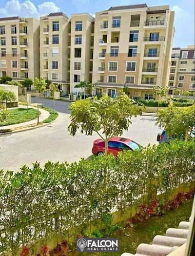 For sale, an apartment in Sarai Compound, next to Madinaty, the most distinguished compound in Mostakbal City, a discount available in the case of cas