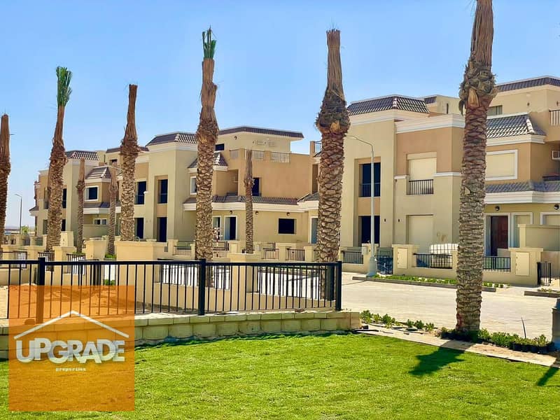 Apartment for sale 157m, view scape and lakes, next to Madinaty, with a 42% cash discount, in Sarai Compound, New Cairo, Mostakbal 1