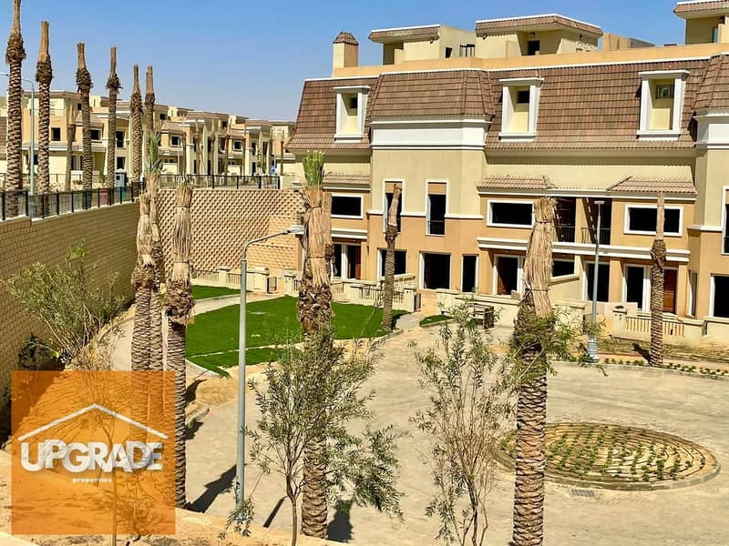 Apartment for sale 157m, view scape and lakes, next to Madinaty, with a 42% cash discount, in Sarai Compound, New Cairo, Mostakbal 7