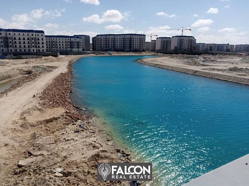 An apartment for sale in Latin City on Lake Alamein, fully finished, with an area of 232 square meters, featuring 4 rooms and a lagoon view 6