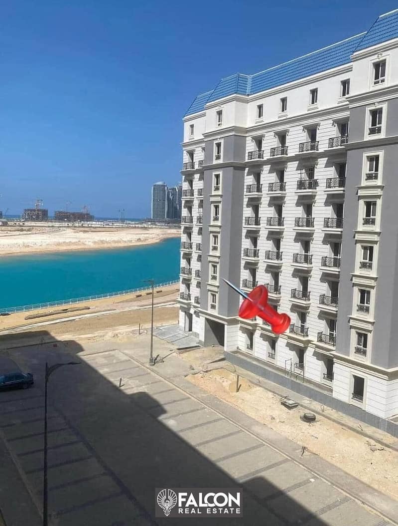 Receive a 121 m apartment within months in the Latin City, the heart of New Alamein, directly on the lake, with installments up to 12 years 13