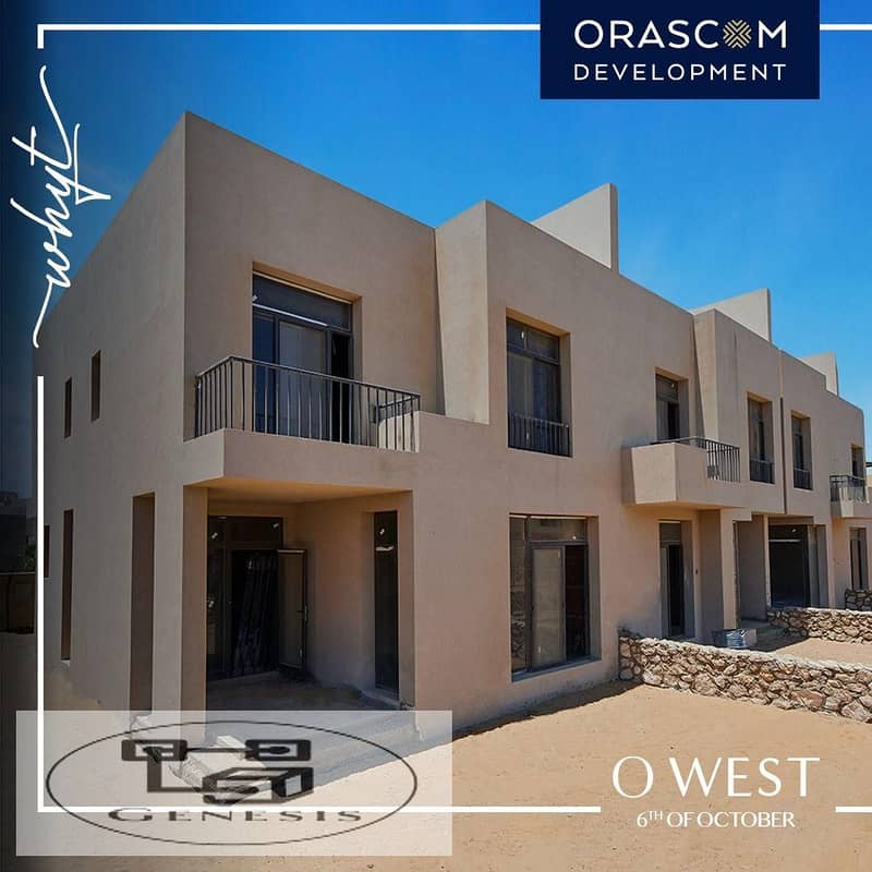 Own your luxurious apartment in O West Compound, in a prime location at the heart of October City, by Orascom. 31