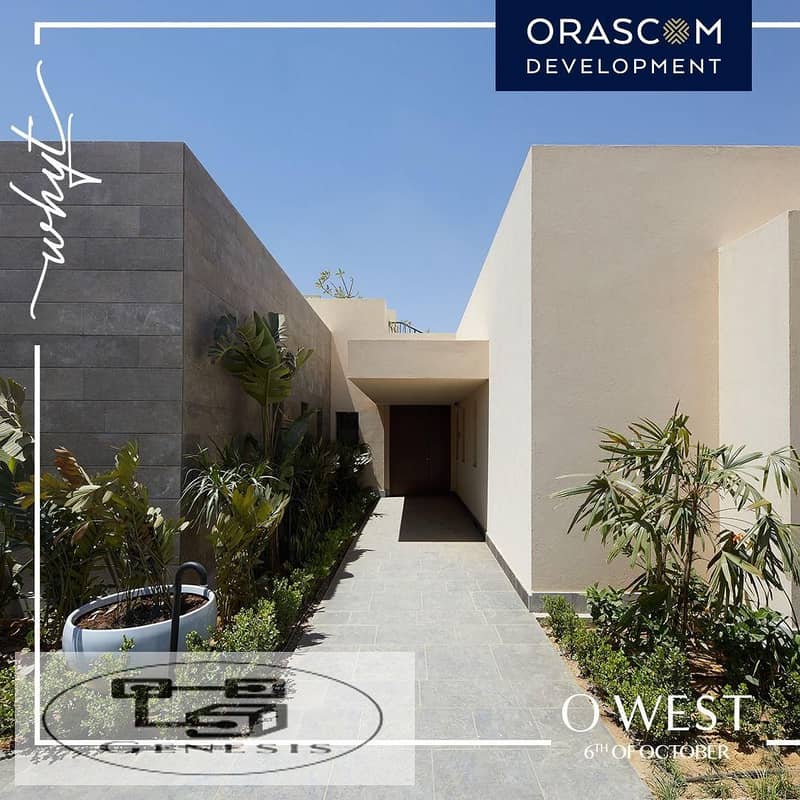 Own your luxurious apartment in O West Compound, in a prime location at the heart of October City, by Orascom. 32