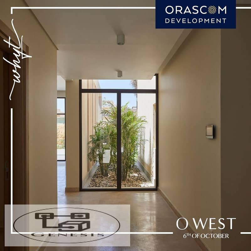 Own your luxurious apartment in O West Compound, in a prime location at the heart of October City, by Orascom. 33