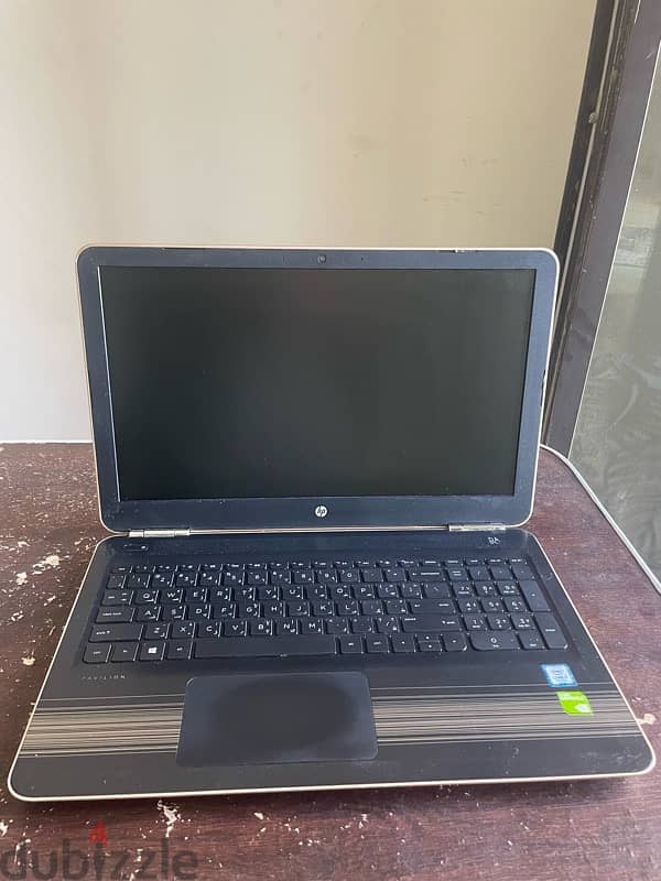 Laptop HP pavilion  Core I7  7th Gen Ram 8 GB  hard SSD 265 GB 2