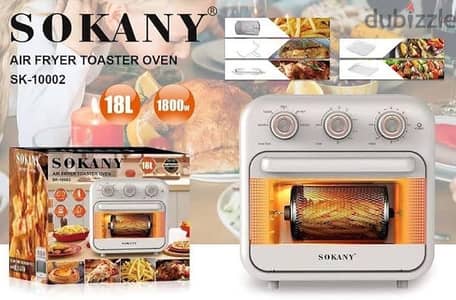 air fryer sokany 18 litre